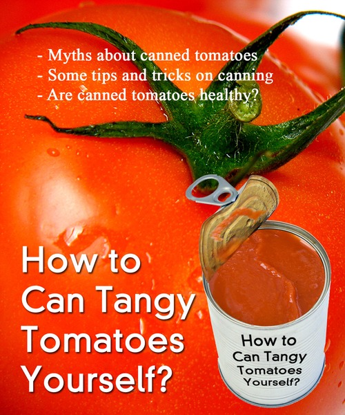 Product picture How to Can Tangy Tomatoes Yourself?