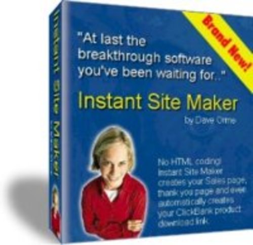 Product picture Instant Site Maker