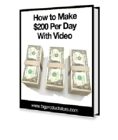 Product picture How To Make $200 A Day With Videos PLR